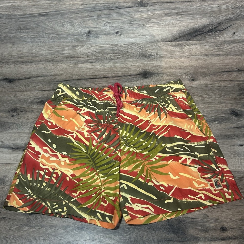 Tommy Bahama Mens Island Hawaiian‎ 6" Swim Trunks Size Large